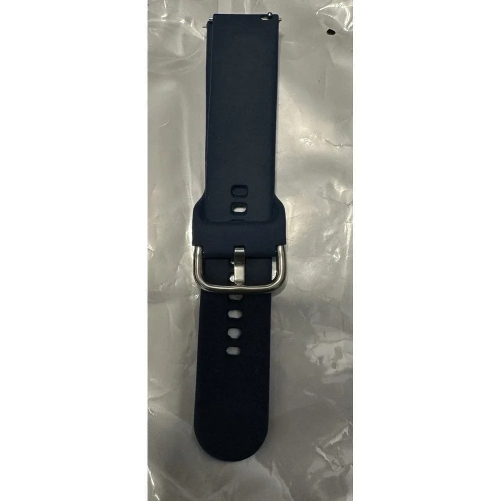 Set of 4 Apple Watch Bands 20mm Navy, Black,‎ Gray and Pink Quick Release